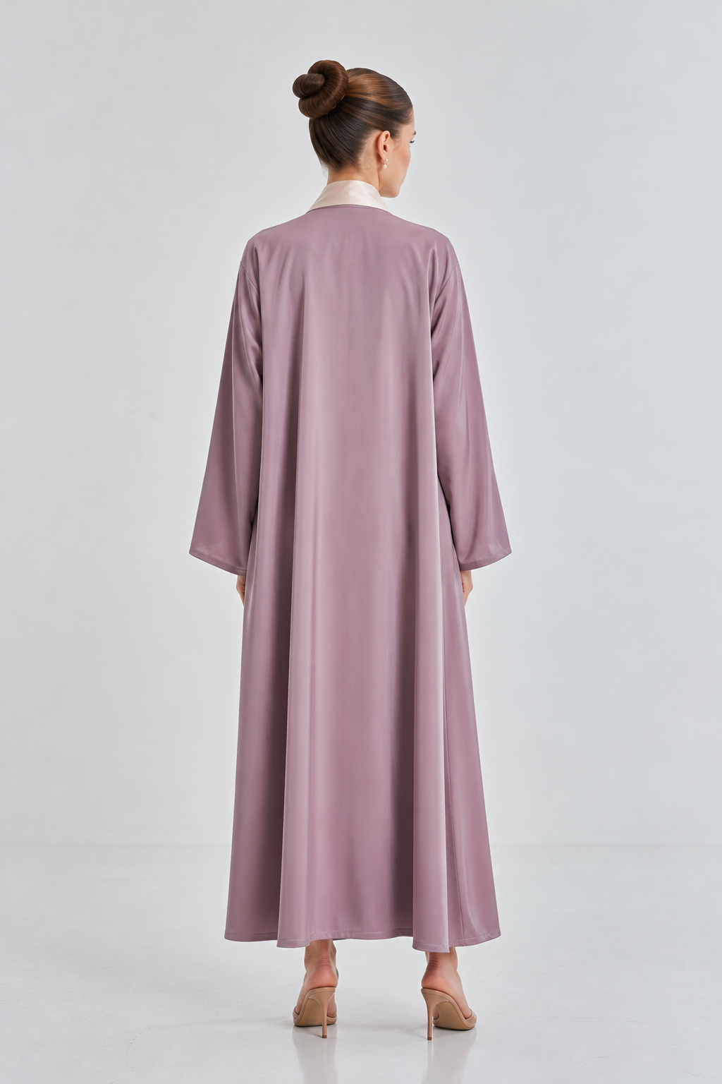 Mauve & Blush Reversible Abaya